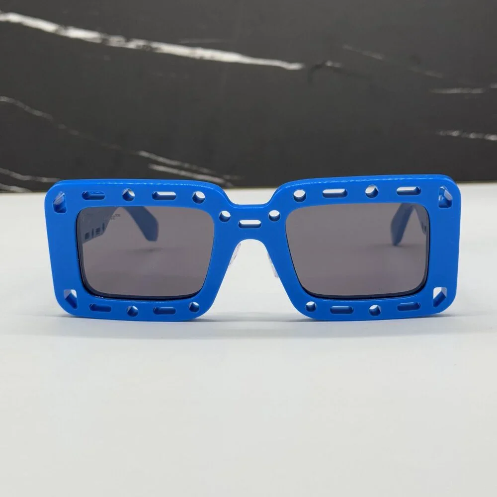 NEW OFF-WHITE ATLANTIC 507 BLUE SUNGLASSES OFF-WHITE ATLNTIC